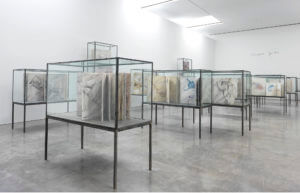 Art in NYC Anselm Kiefer Gagosian Gallery paintings watercolors books