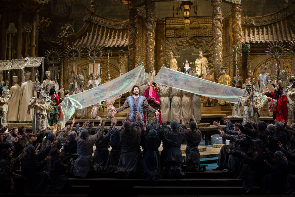 Opera Turandot at Metropolitan Opera Lincoln Center NYC