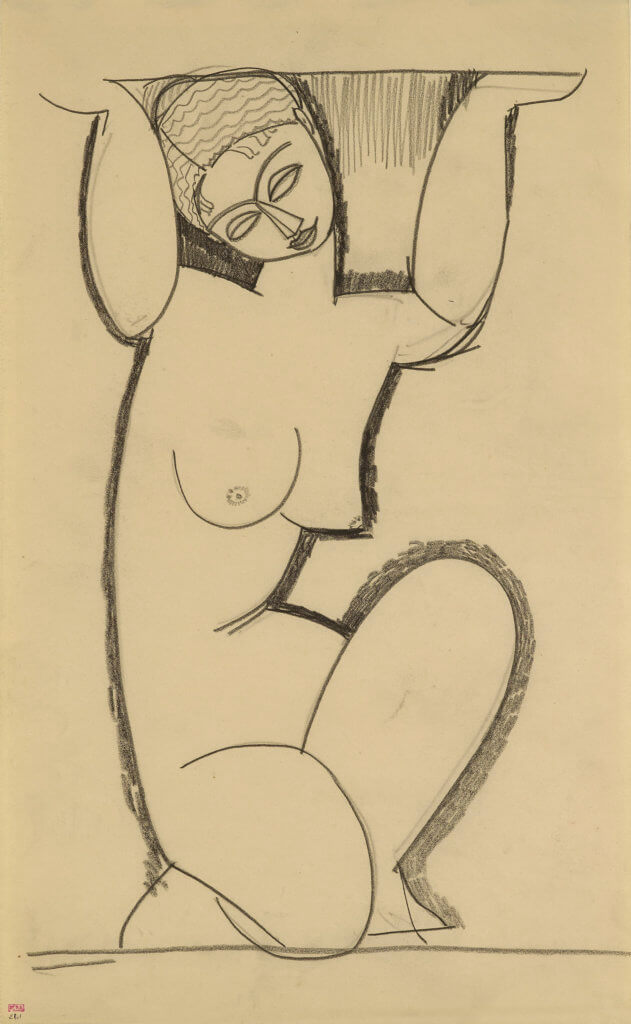 Jewish Museum Modigliani nudes portraits sculptures