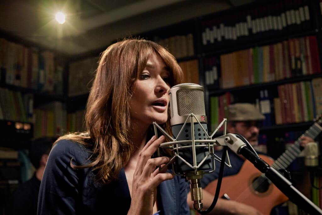 Carla Bruni USA tour February 2018 album French Touch