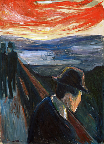 The Met Museum Edvard Munch Between the Clock and the Bed