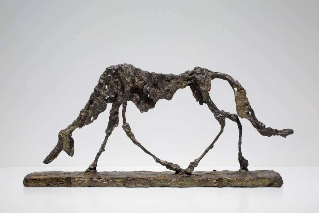 Paintings Sculptures Giacometti Guggenheim Museum New York City Dog