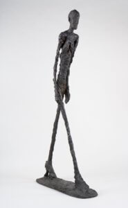Paintings Sculptures Giacometti Guggenheim Museum New York City Walking Man