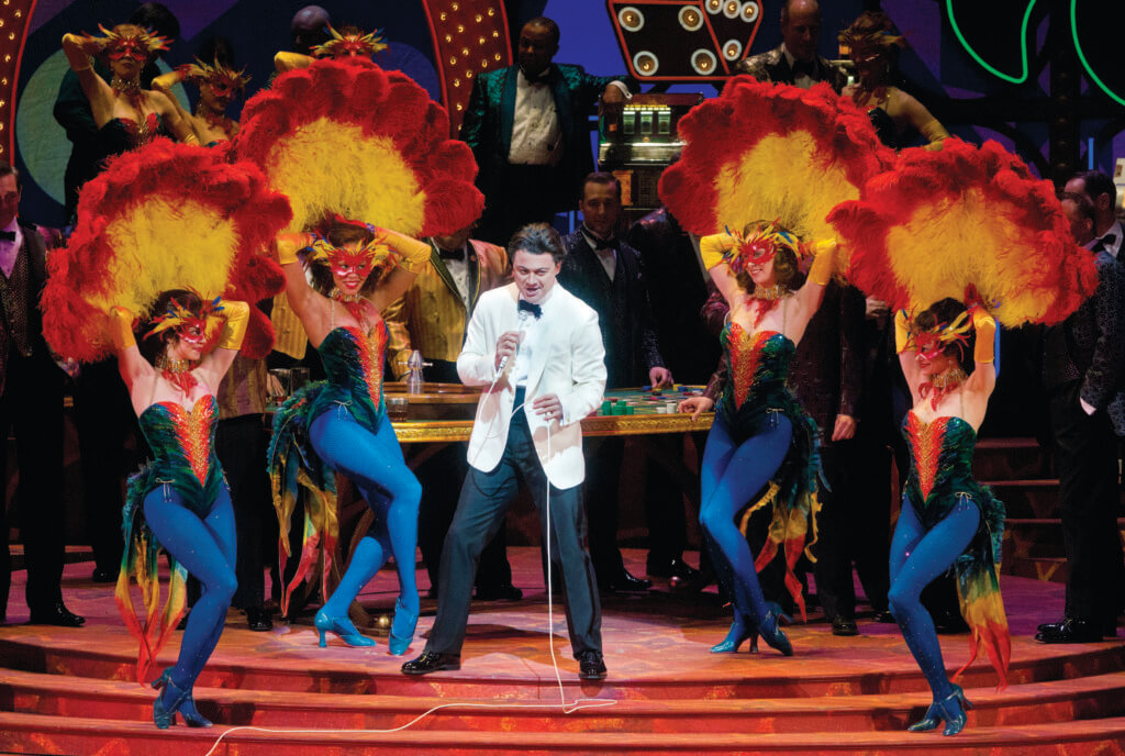 Vittorio Grigolo as the Duke of Mantua in the Metropolitan Opera's new production of Rigoletto on Saturday evening, April 13, 2013.