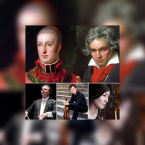 Archduke Rudolf, Ludwig van Beethoven; Ignat Solzhenitsyn, Violinist Korbinian Altenberger, Cellist Na-Young Baek 