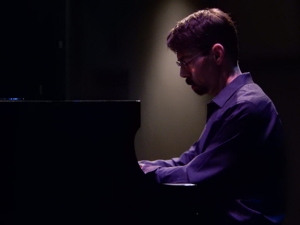 Fred Hersch at the piano