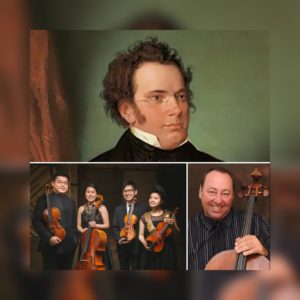 Franz Schubert; Formosa Quartet; cellist Peter Wiley