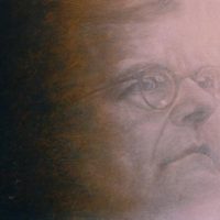 Portrait of Dmitry Shostakovich by Mikhail Chapiro 