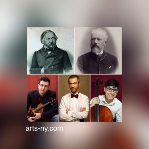 Mikhail Glinka, Piotr Tchaikovsky; violinist Misha Keylin, pianist Pavel Nersessian, cellist Zlatomir Fung