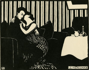 Felix Vallotton, Intimites: I; 1897, woodcut