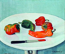 Felix Vallotton, Red Peppers, 1915