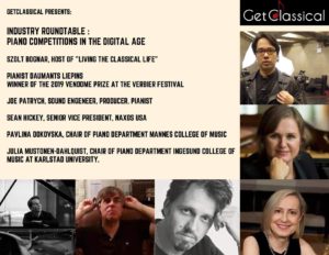 Industry roundtable Piano Competitions in the Digital Age